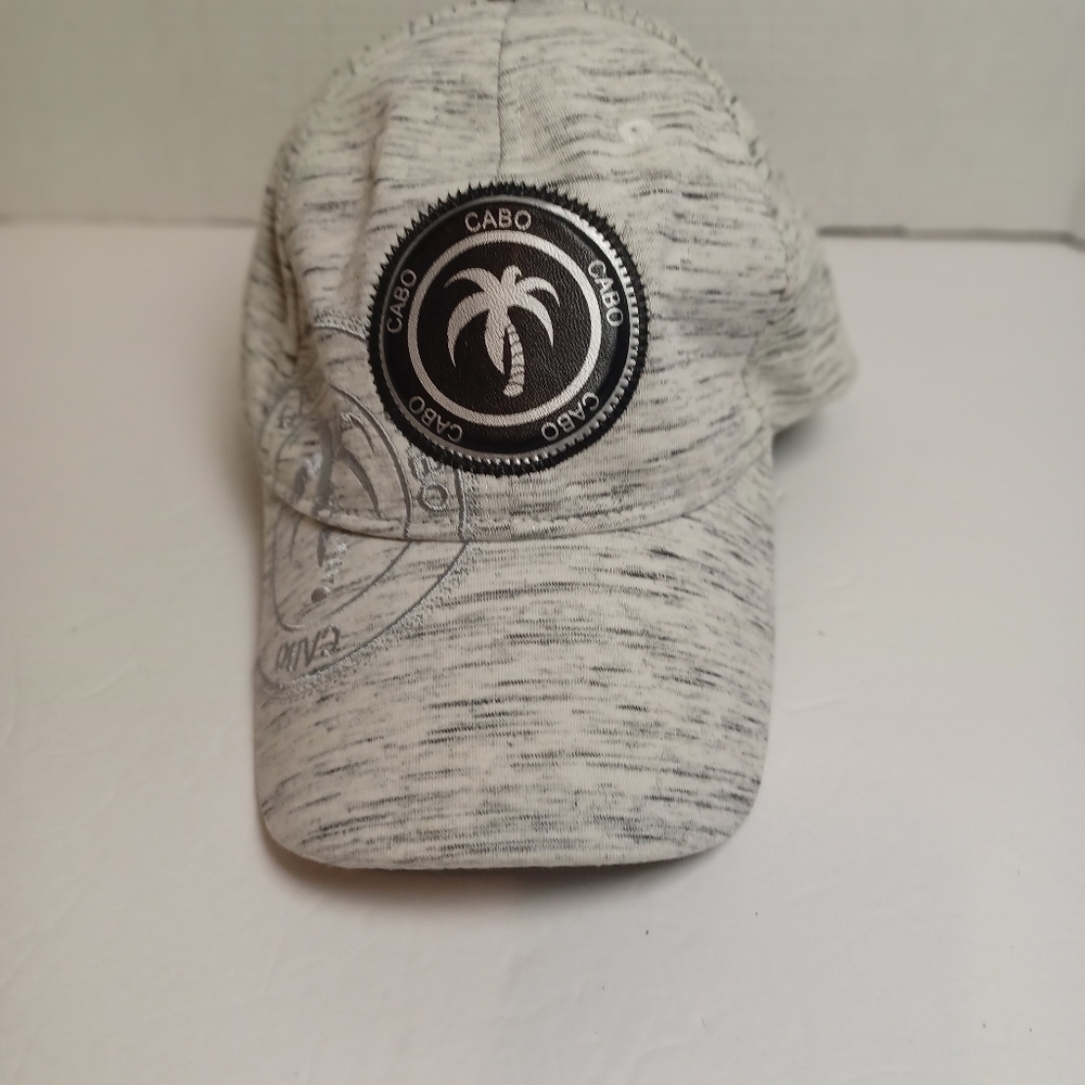 Cabo Baseball Style‎ Hat Robin Ruth Grey Strap Back Great Condition